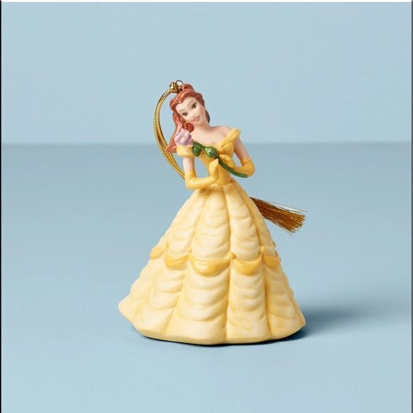 Lenox Princess Belle 30th Anniversary Disney Ornament NWT - Picture 1 of 4